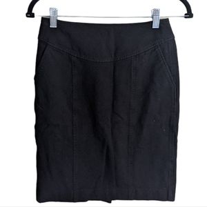 Banana Republic Black Stretch Pencil Skirt 🖤✨